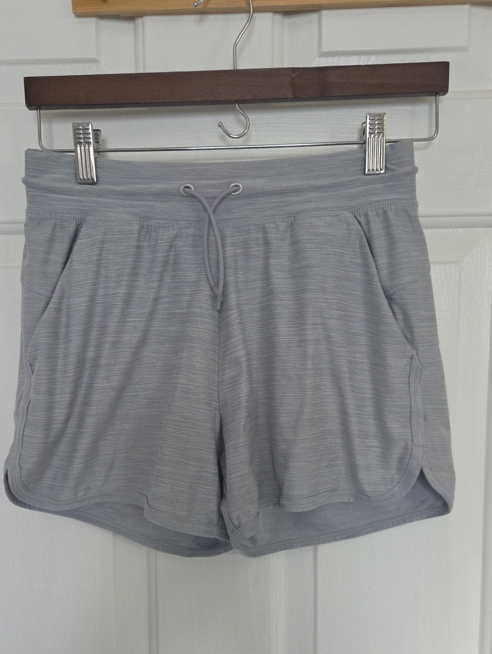 All In Motion Light Gray Girl's Athletic Drawstring Shorts~ SIZE XL~ 14/16